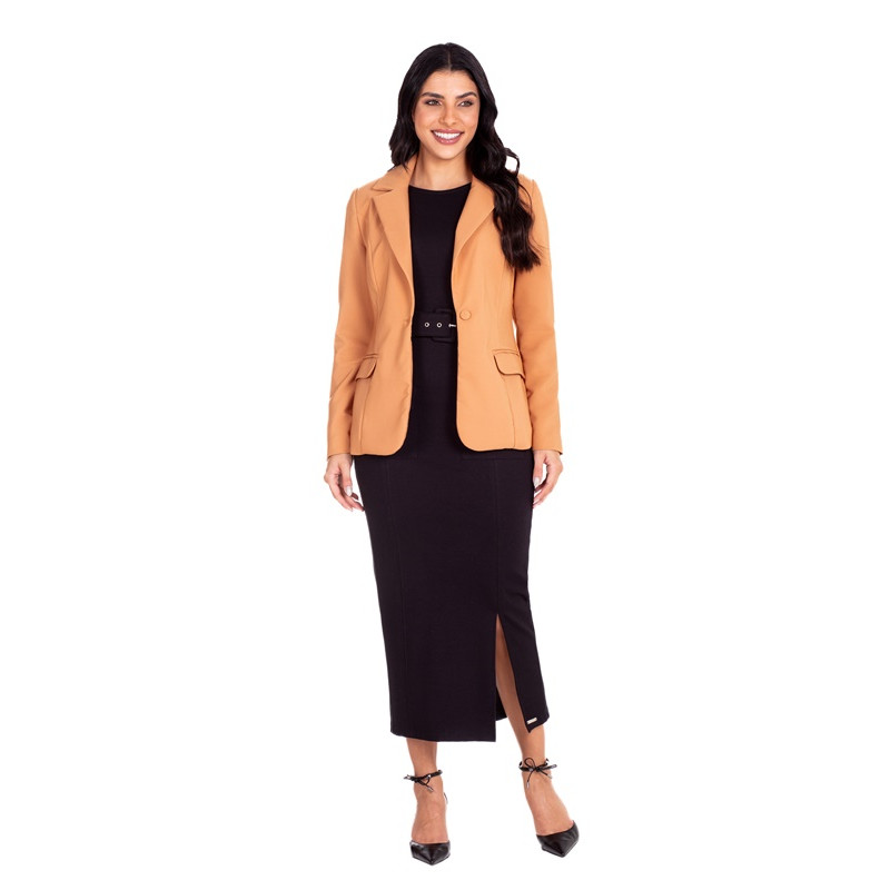 Blazer Gretel Em Tecido Plano Hapuk