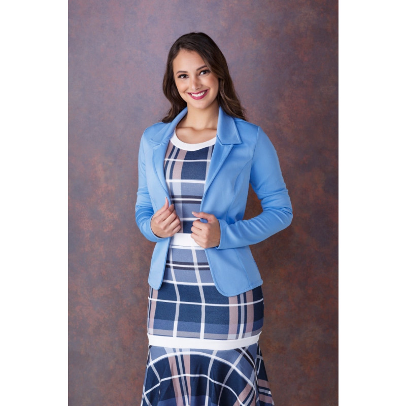 Blazer Neoprene Azul Bebe Tata Martello Blazer Neoprene Azul Bebe Tata Martello