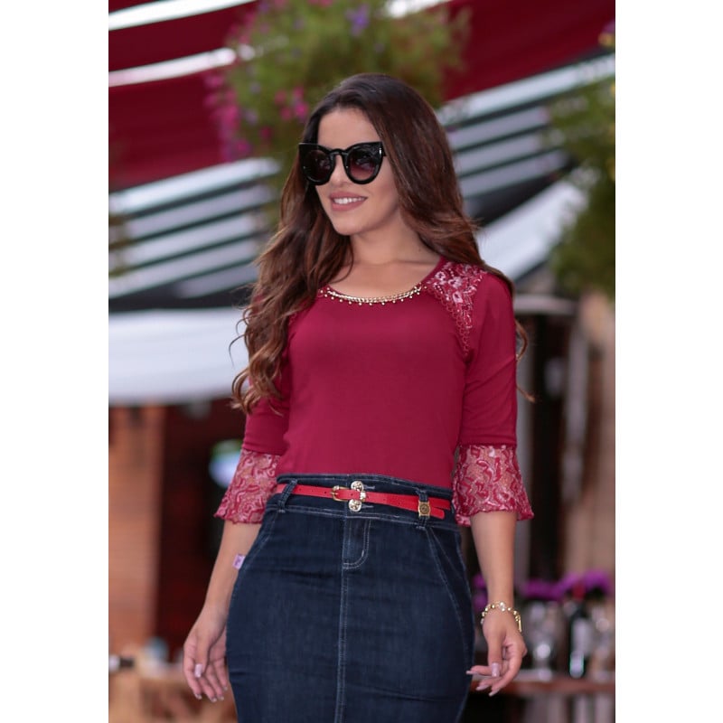 Blusas para jeans 2018 clearance