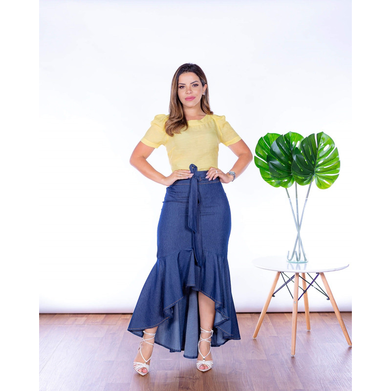 Saia Jeans Mullet Joyaly