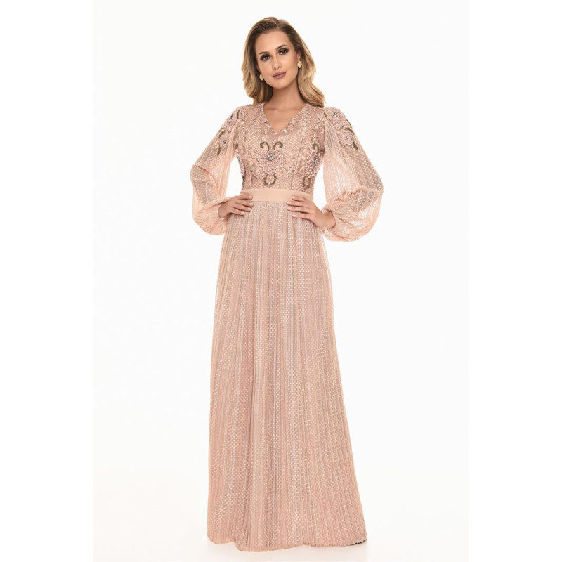 Vestido Fasciniu s Longo Delicaty 11378