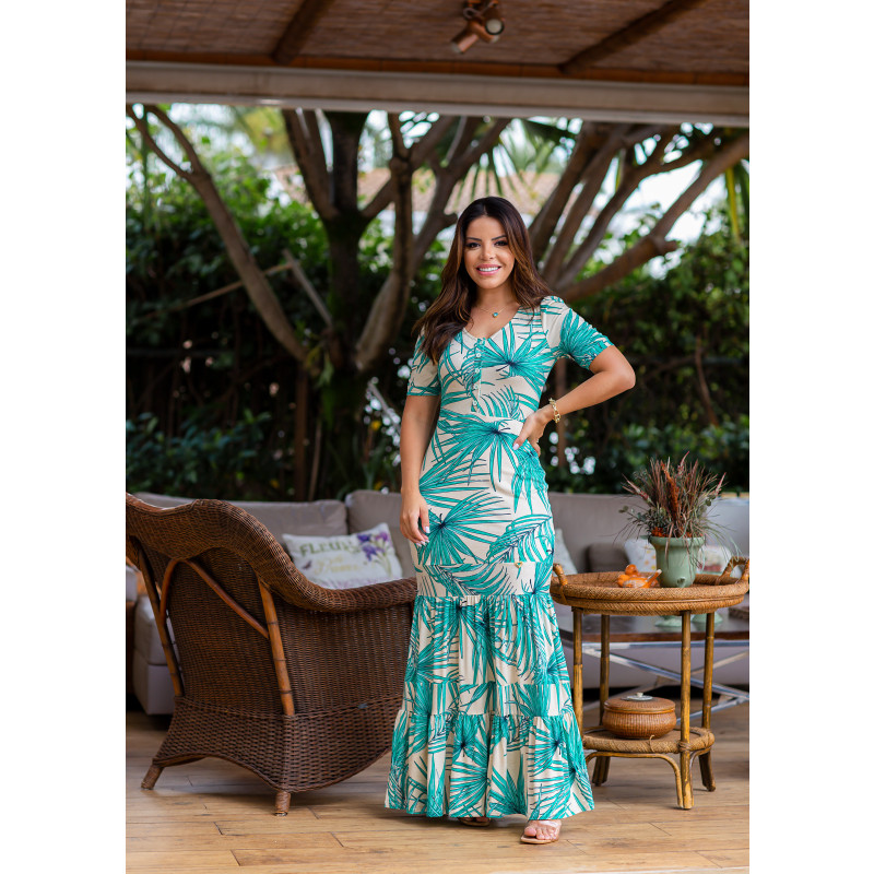 Vestidos tropicais hot sale