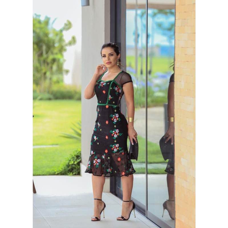 Vestido renda 2019 hotsell
