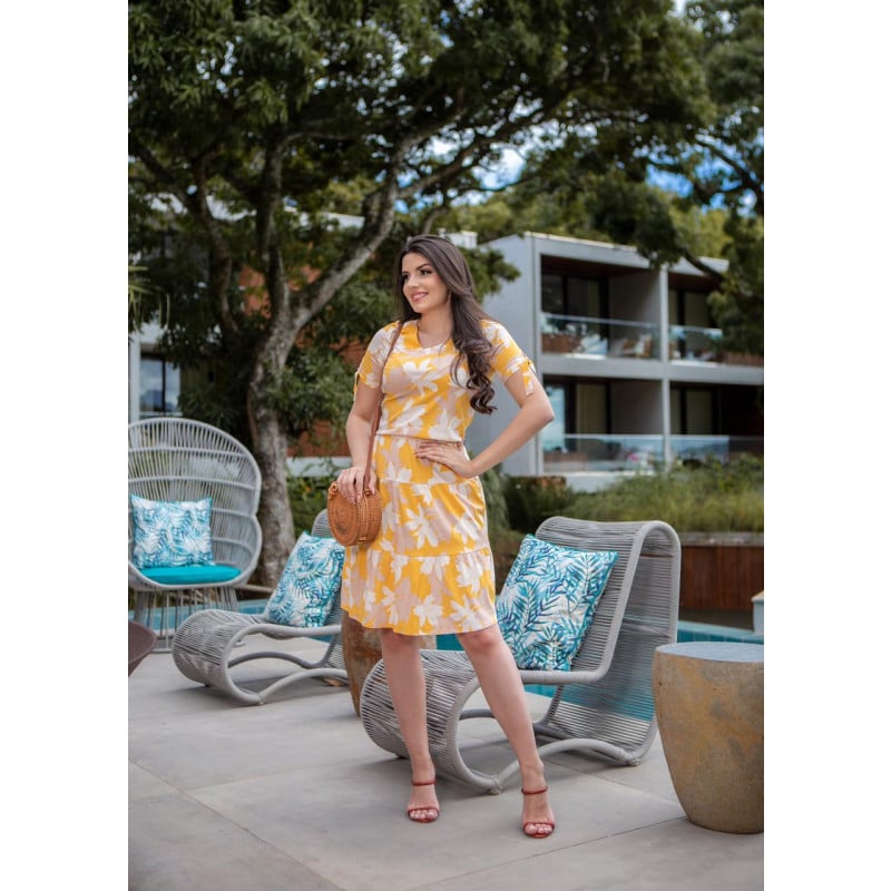 Vestido Antonella Em Viscose Verde Boutique K