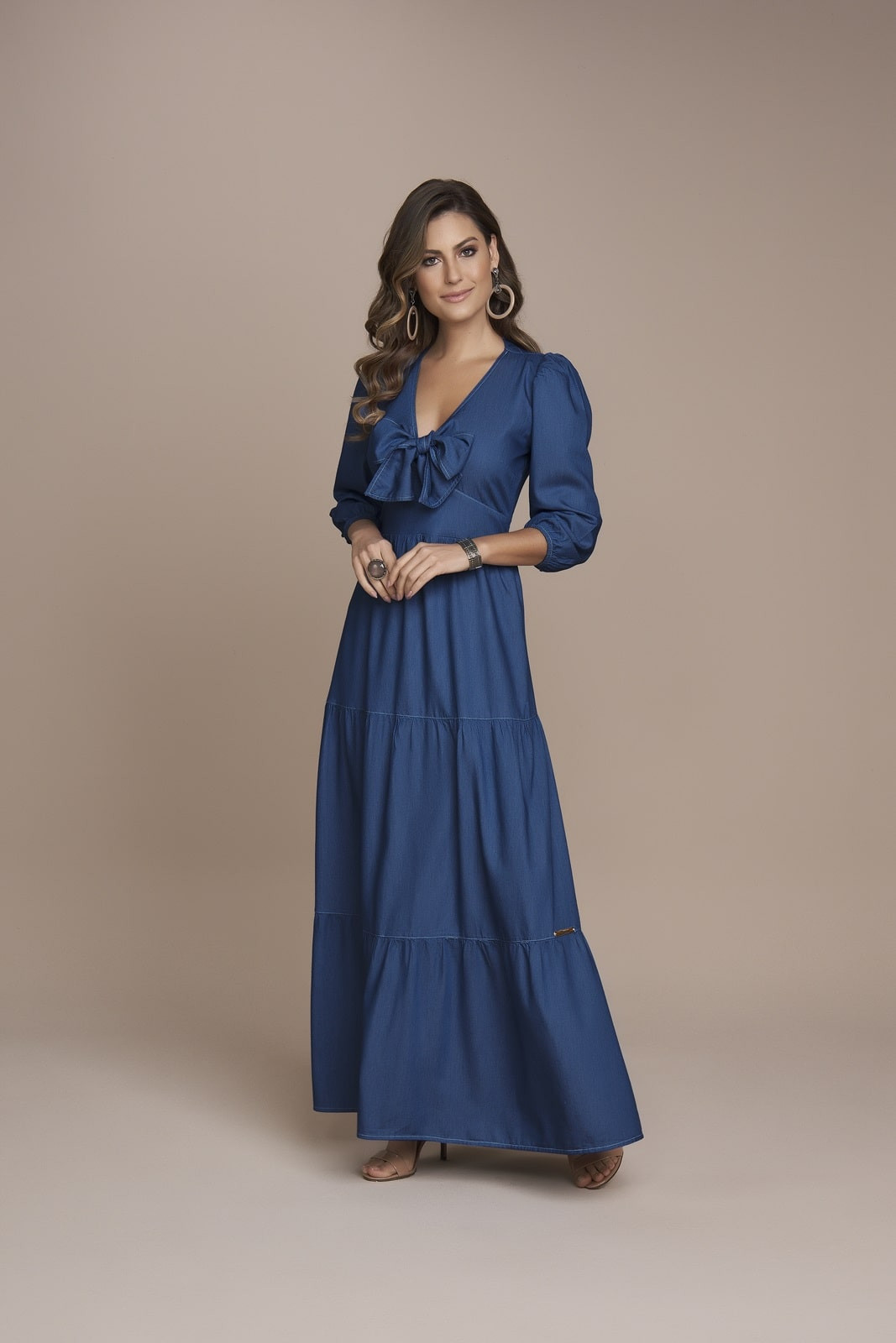 Vestido jeans titanium clearance