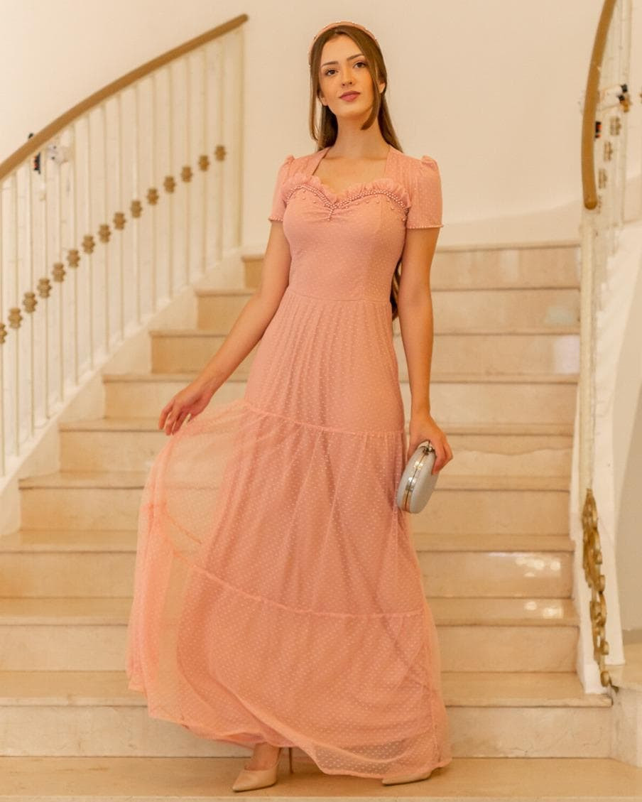Maria amore vestidos shop longos