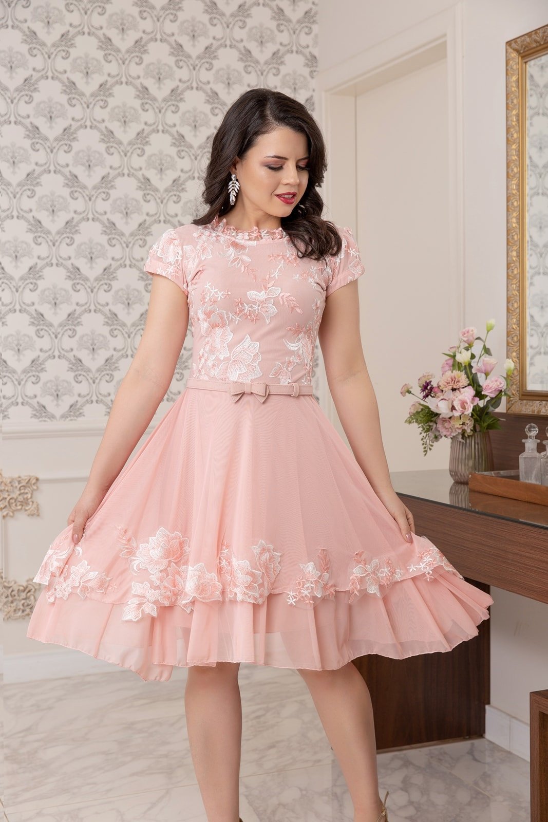 Vestidos bella cheap herança em promoção