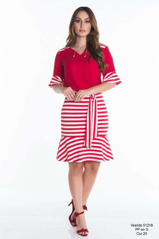 Vestido via caruso store