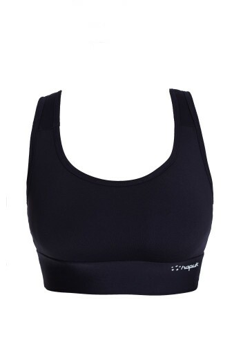 Top Marilia Preto Fitness Hapuk Outono/Inverno 2025