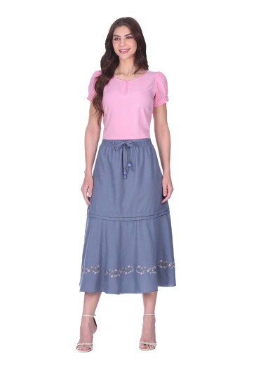 Blusa Heloisa Em Tecido Plano Rosa Hapuk Primavera/Verão 2026