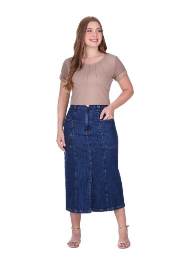 Blusa Maya Em Malha Cotton Bege Hapuk  Primavera/Verão 2026