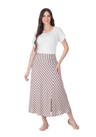 Blusa Flavia Em Malha Branco Hapuk Primavera/Verão 2027