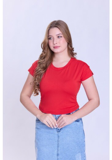 Blusa Sol Em Malha Vermelho Hapuk Outono/Inverno 2026