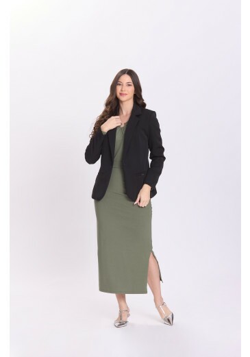 Blazer Amélia Em Alfaiataria Preto Hapuk Outono/Inverno 2026