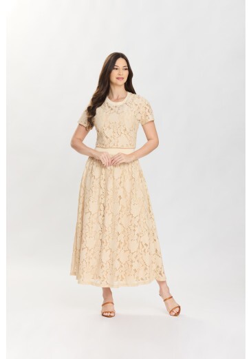 Conjunto Safira Em Renda Bege Hapuk Primavera/Verão 2027