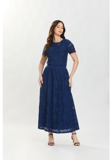 Conjunto Safira Em Renda Azul Marinho Hapuk Primavera/Verão 2027