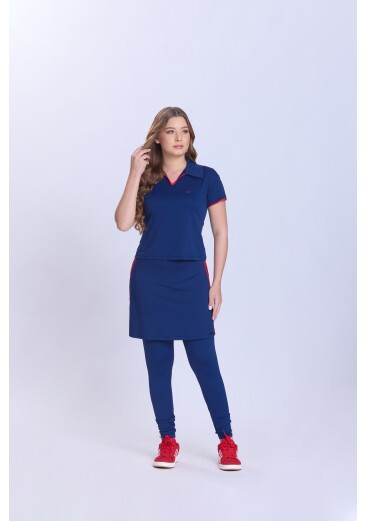 Conjunto Dália Em Malha Tecnológica Azul Hapuk Primavera/Verão 2027