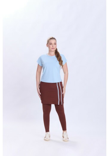 Conjunto Fitnes Mirelly Marrom Hapuk Primavera/Verão 2027