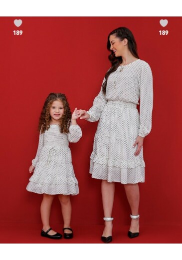 Vestido Thayla Poa Off White Hapuk Outono/Inverno 2025