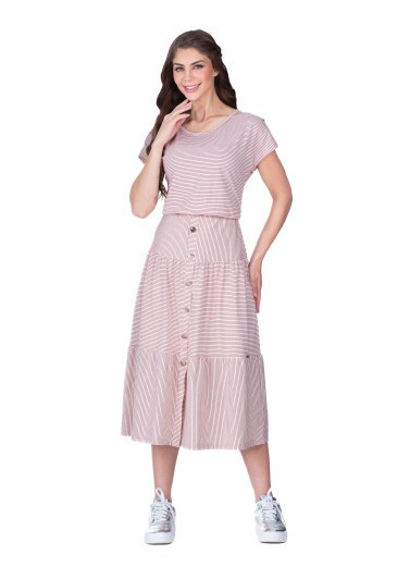 Vestido Jessy Em Malha Vermelho  Hapuk  Primavera/Verão 2026