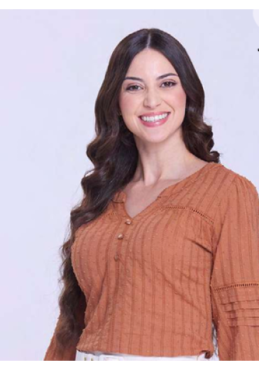 Blusa Larissa Em Viscose Caramelo Hapuk Outono/Inverno 2026