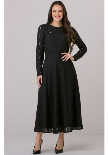 Conjunto Maya Em Malha  Preto Tata Martello Outono/Inverno 2026