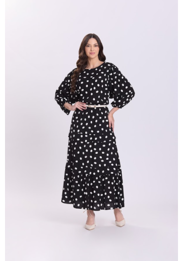 Vestido Shirlene Em Viscose Branco Hapuk Outono/Inverno 2026