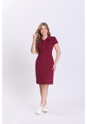 Vestido Sarita Em Moletinho Bordo Hapuk Outono/Inverno 2026