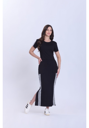 Conjunto Lyra Em Moletinho Preto Hapuk Primavera/Verão 2027