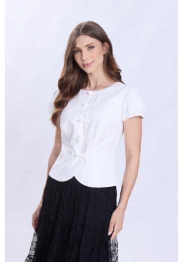 Blusa Akira Em Tecido Plano Off Hapuk Primavera/Verão 2027