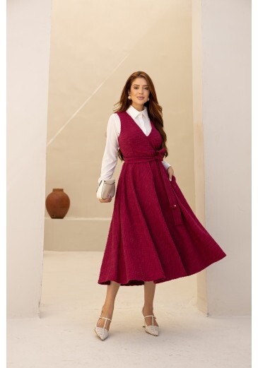 Vestido Ana Em Malha Chanel Jany Pin Outono/Inverno 2026v