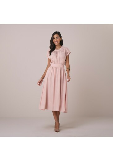 Vestido Ellen Em Viscose Thais Tatá Martello  Primavera/Verão 2026