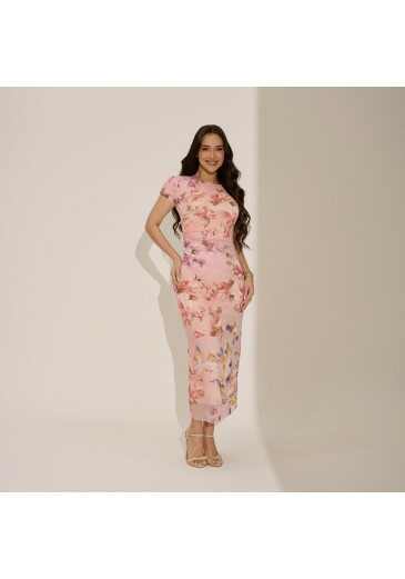 Vestido Adriana Em Tule Floral Tata Martello Primavera/Verão 2027