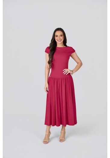 Vestido Antonela Em Stella Maris Premium Pink Tata Martello Primavera/Verão 2027