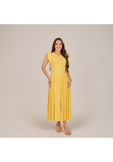 Vestido Lia Em Stella Maris Amarelo Tata Martello Primavera/Verão 2027
