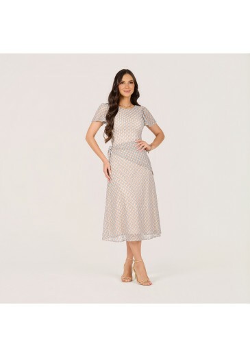 Vestido Celina Em Renda Bege Tata Martello Primavera/Verão 2027