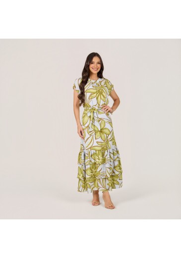 Vestido Sonia Em Crepe Verde Tata Martello Primavera/Verão 2027