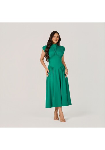 Vestido Dany Em Rayon Verde Tata Martello Primavera/Verão 2027