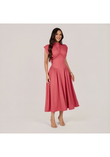 Vestido Dany Em Rayon Rose Tata Martello Primavera/Verão 2027