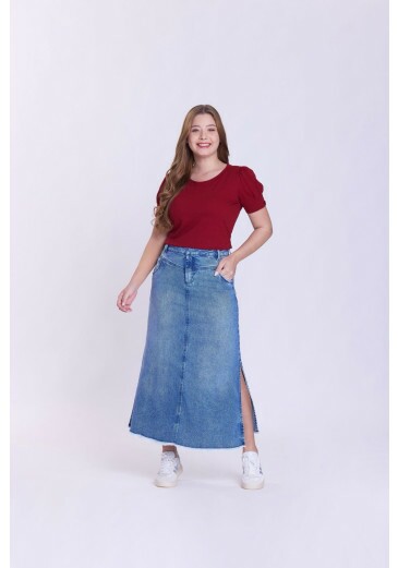 Blusa Jade Em Malha Maquinetada Bordo Hapuk Outono/Inverno 2026