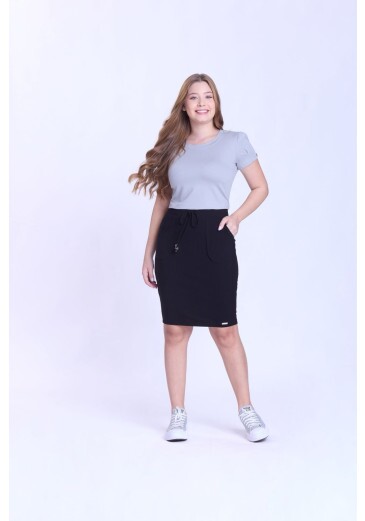 Blusa Cleide Em Malha Cinza Hapuk Outono/Inverno 2026