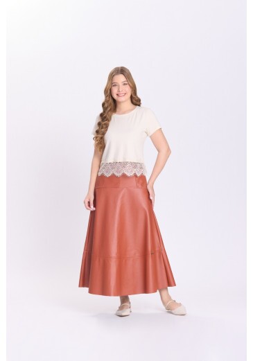 Blusa Tainara Em Malha Bege Hapuk Outono/Inverno 2026