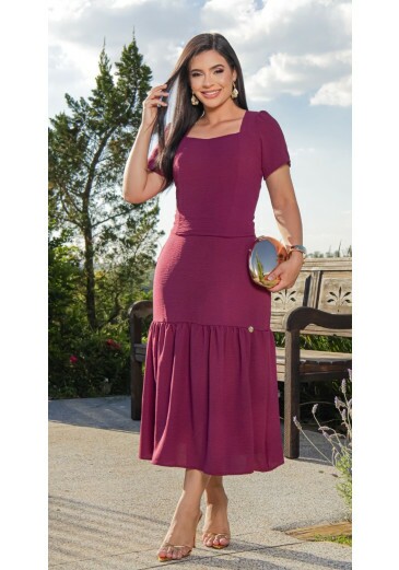 Conjunto Yara Em Crepe Maria Amore Primavera/Verão 2027