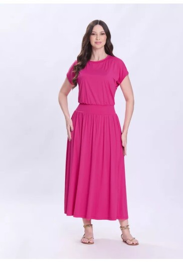 Vestido Iracy Em Malha Pink Hapuk Primavera/Verão 2027