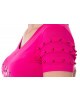 Blusa Bordada Pérola Rosa Hapuk 