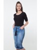 Blusa Canelada Preta Hapuk 