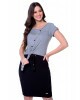 Blusa com Botões Cinza Hapuk