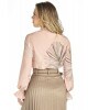 Blusa com Lastex Via Tolentino 