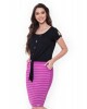 Blusa Detalhe em Botões Preta Hapuk