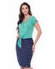 Blusa Detalhe em Botões Verde Hapuk